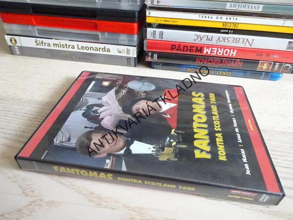 FANTOMAS KONTRA SCOTLAND YARD, DVD FILM
