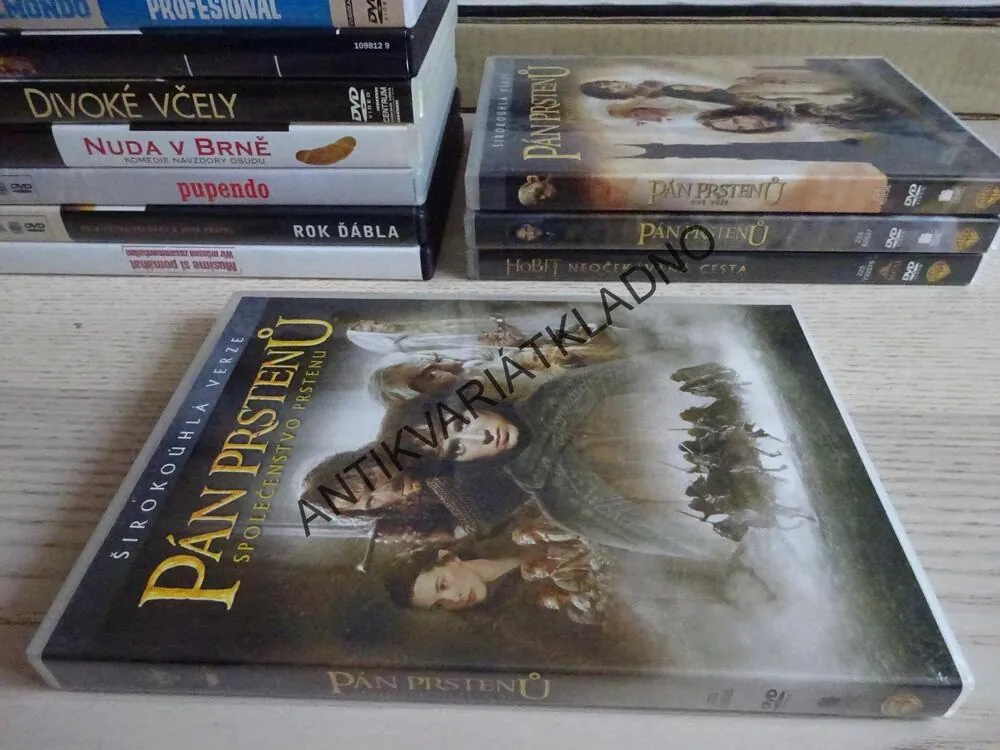 PÁN PRSTENŮ, SPOLEČENSTVO PRSTENŮ, DVD FILM