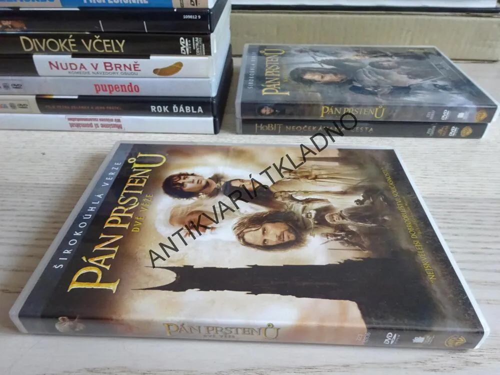 PÁN PRSTENŮ, DVĚ VĚŽE, DVD FILM