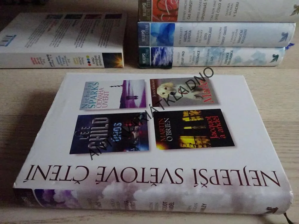 ÚNOS - CHILD, ODVAHA UVĚŘIT - SPARKS, JACQUOT A ANDĚL - O'BRIEN, MARLEY - GROGAN, **an