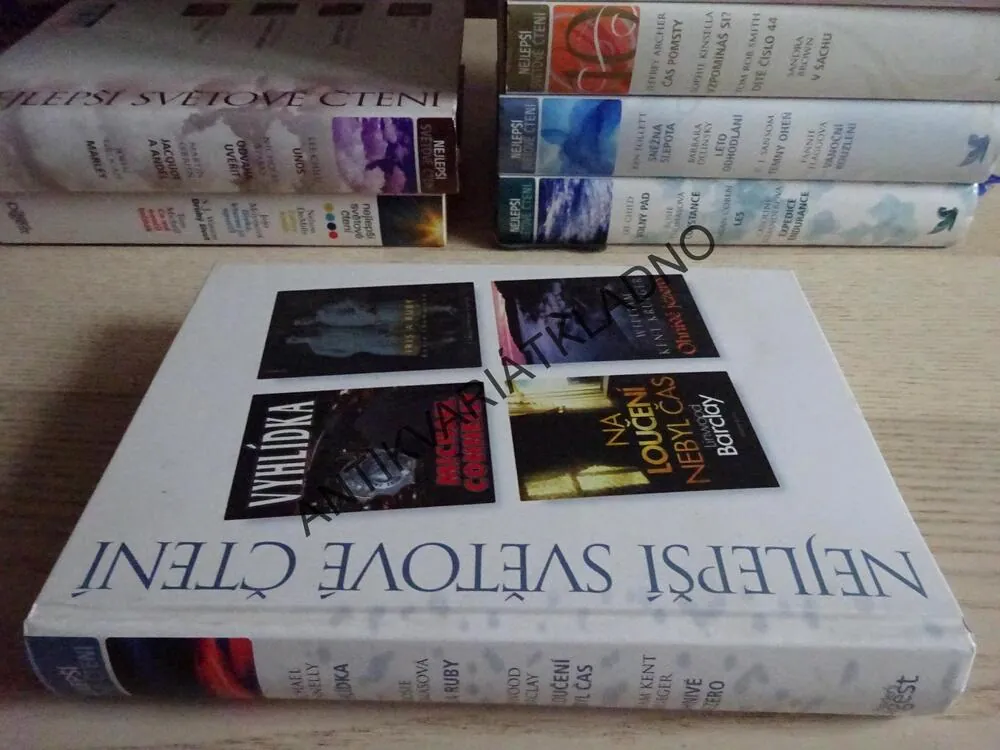 VYHLÍDKA - CONNELLY, IRIS A RUBY - THOMASOVÁ, NA LOUŠENÍ NEBYL ČAS - BARCLAY, OHNIVÉ JEZERO - KRUEGER, **an