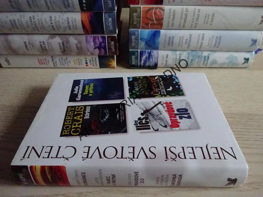 OCHRÁNCE - CRAIS, TANEC V PŘÍTMÍ - GARWOODOVÁ, OPRAVDOVÉ ZLO - ILES, ČAROVNÁ ZAHRADA - ALLENOVÁ, **an
