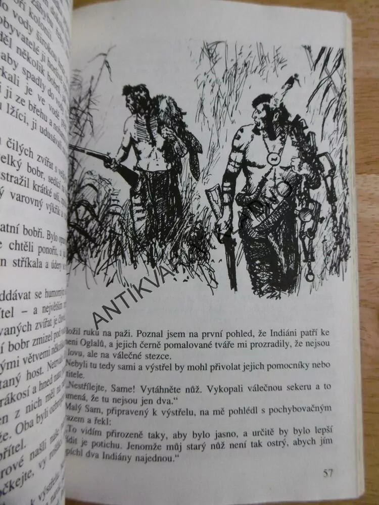 OLD FIREHAND, KAREL MAY, KRUM, **an