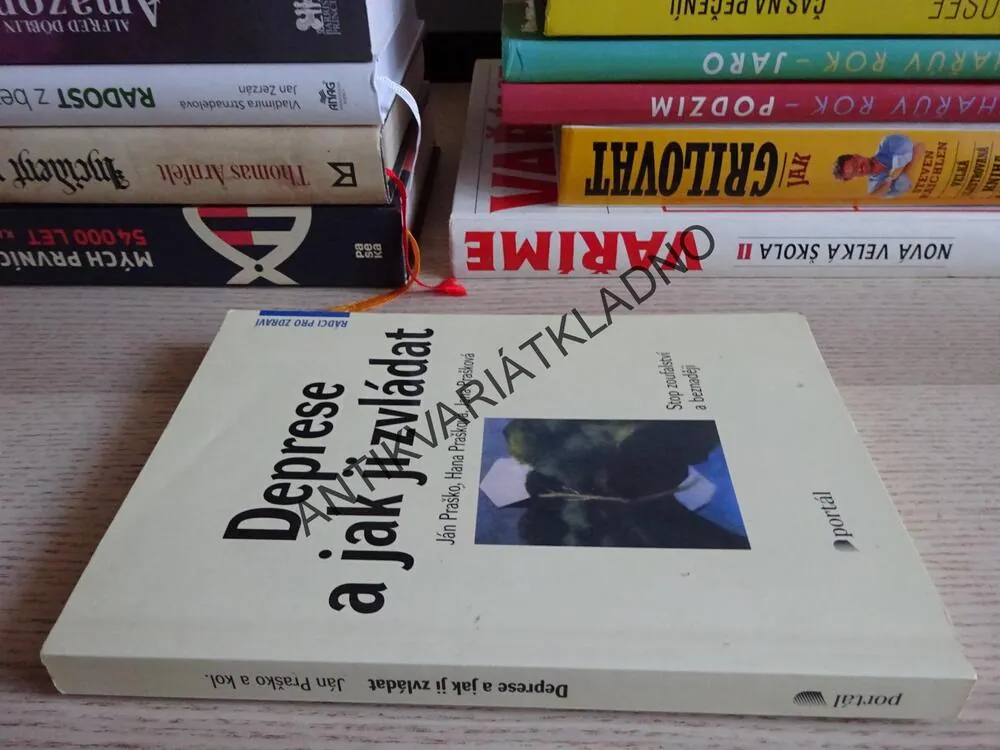 DEPRESE A JAK JI ZVLÁDAT, PRAŠKO, BULIKOVÁ,DEPRESE, PSYCHOLOGIE, **an