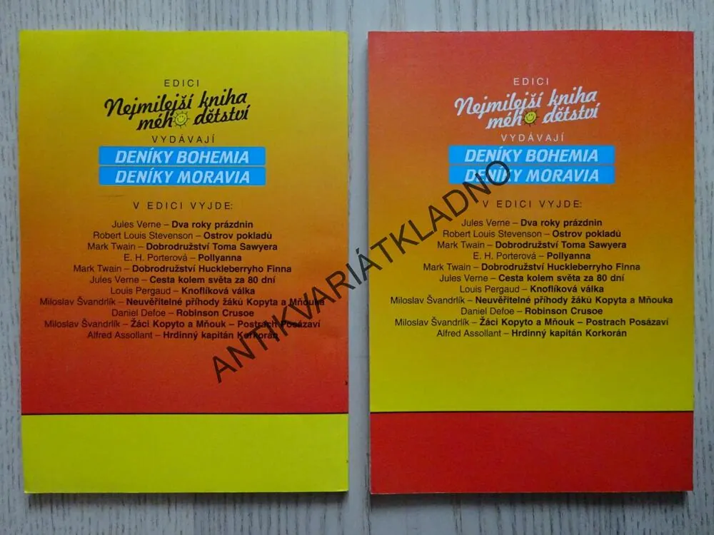 KOPYTO A MŇOUK, 2 KNIHY, MILOSLAV ŠVANDRLÍK, **an