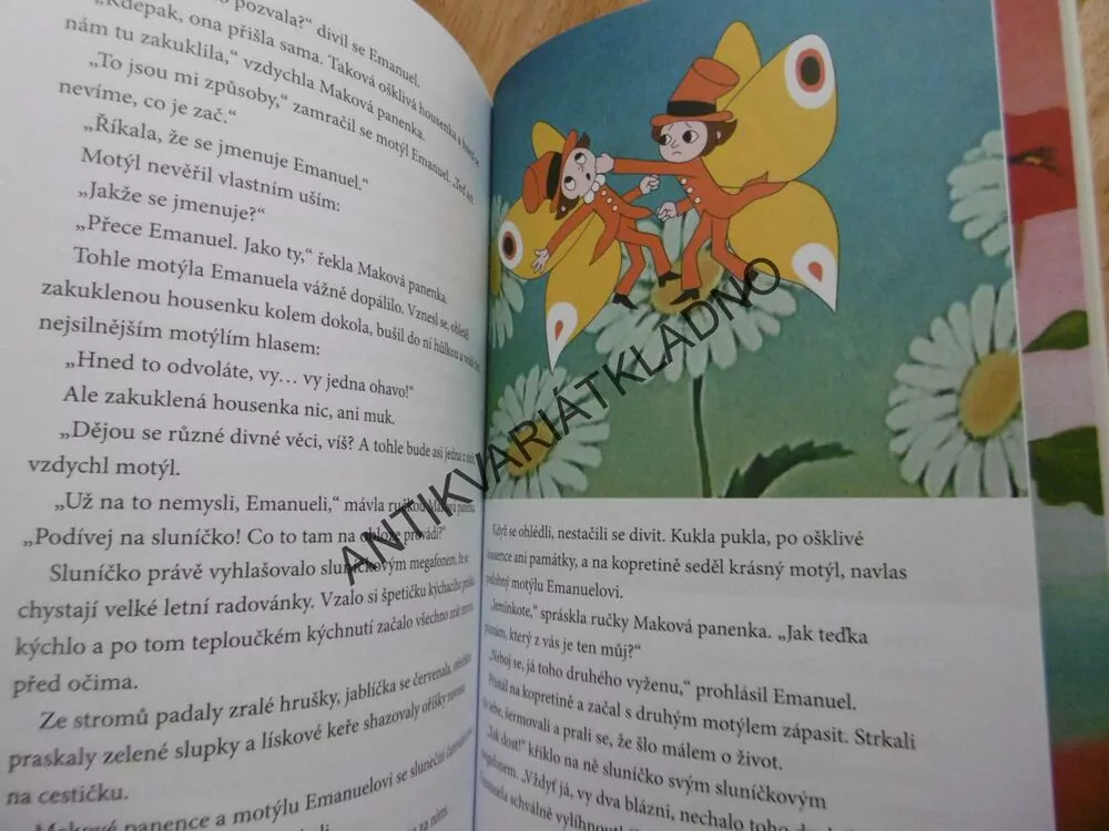 MAKOVÁ PANENKA A MOTÝL EMANUEL,ČTVRTEK, DUBSKÁ, VEČERNÍČEK, **an