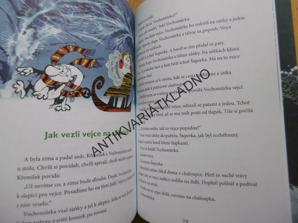 POHÁDKY Z PAŘEZOVÉ CHALOUPKY, KŘEMÍLEK,VOCHOMŮRKA,ČTVRTEK,SMETANA, VEČERNÍČEK