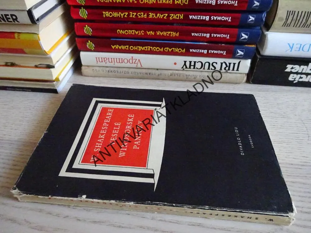 VESELÉ WINDSORSKÉ PANIČKY, WILLIAM SHAKESPEARE, **an