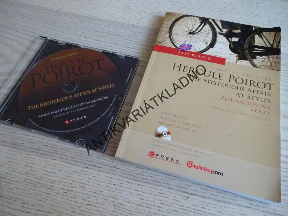 HERCULE POIROT, THE MYSTERIOUS AFFAIR AT STYLES, AGATHA CHRISTIE, ANGLICKY, CD