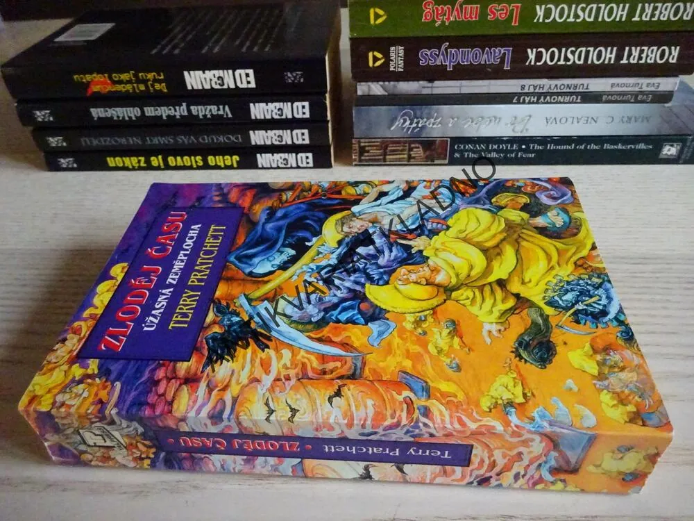 ZLODĚJ ČASU, ÚŽASNÁ ZEMĚPLOCHA, TERRY PRATCHETT, **an