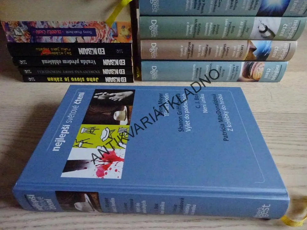 TŘINÁCT HODIN - MEYER, VÝLET DO PADESÁTÝCH - GRIFFITHSOVÁ, NENÍ ÚNIKU - BOX, Z KOLÉBKY DO HROBU - MACDONALDOVÁ, **an