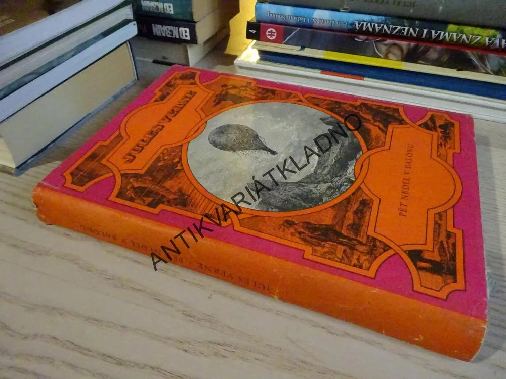 PĚT NEDĚL V BALONU, JULES VERNE, 1963, **an