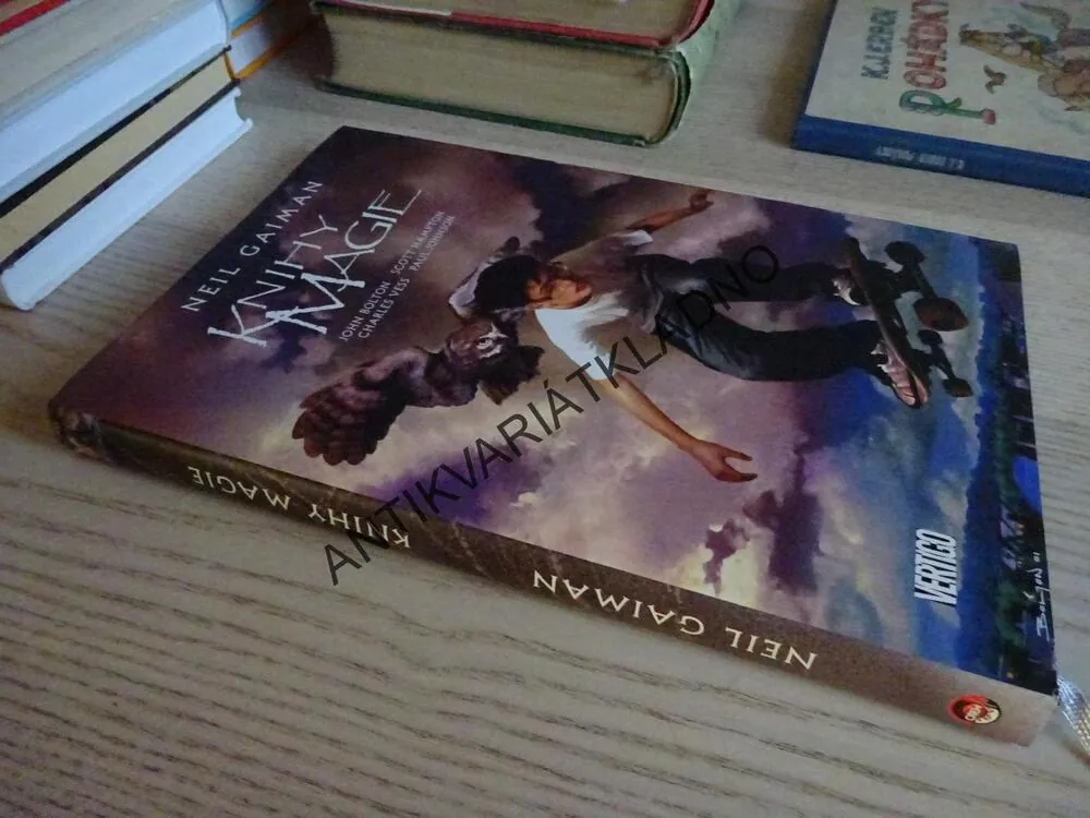 KNIHY MAGIE, NEIL GAIMAN, KOMIKS VERTIGO, **an