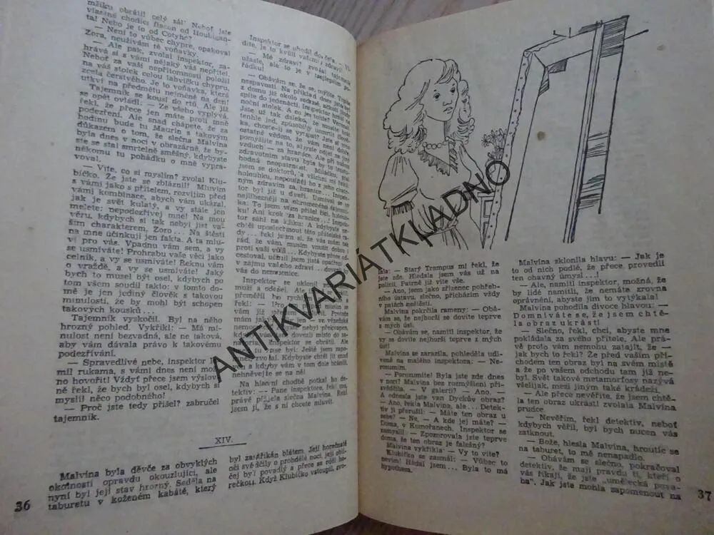 TAJEMSTVÍ OBRAZÁRNY, EMIL VACHEK, 1949, **an