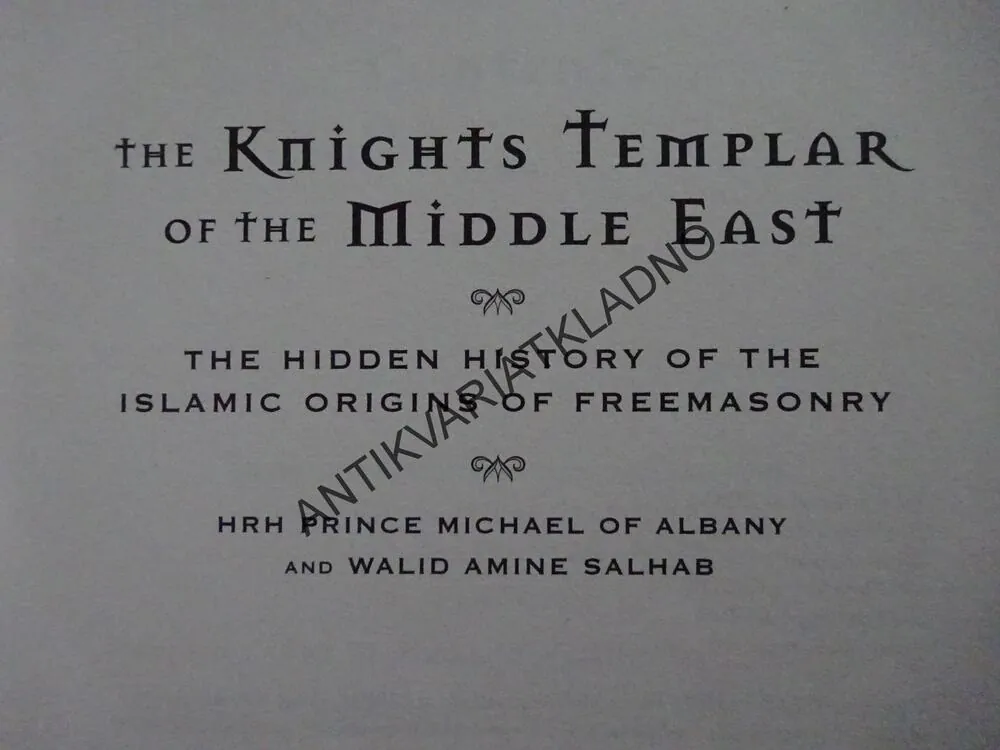 THE KNIGHTS TEMPLAR OF THE MIDDLE EAST, **an