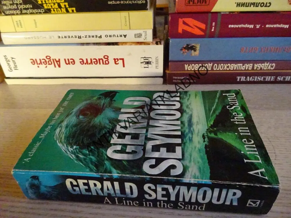 A LINE IN THE SAND, GERALD SEYMOUR, **an