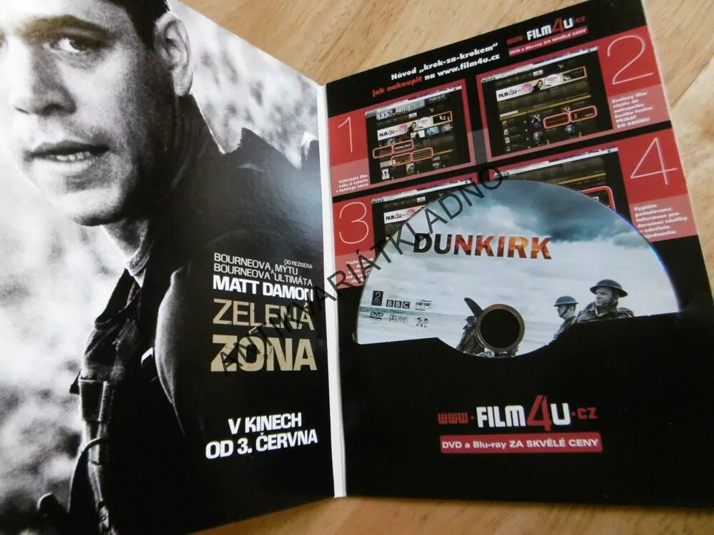 DUNKIRK, VÁLKA, DVD DOKUMENT