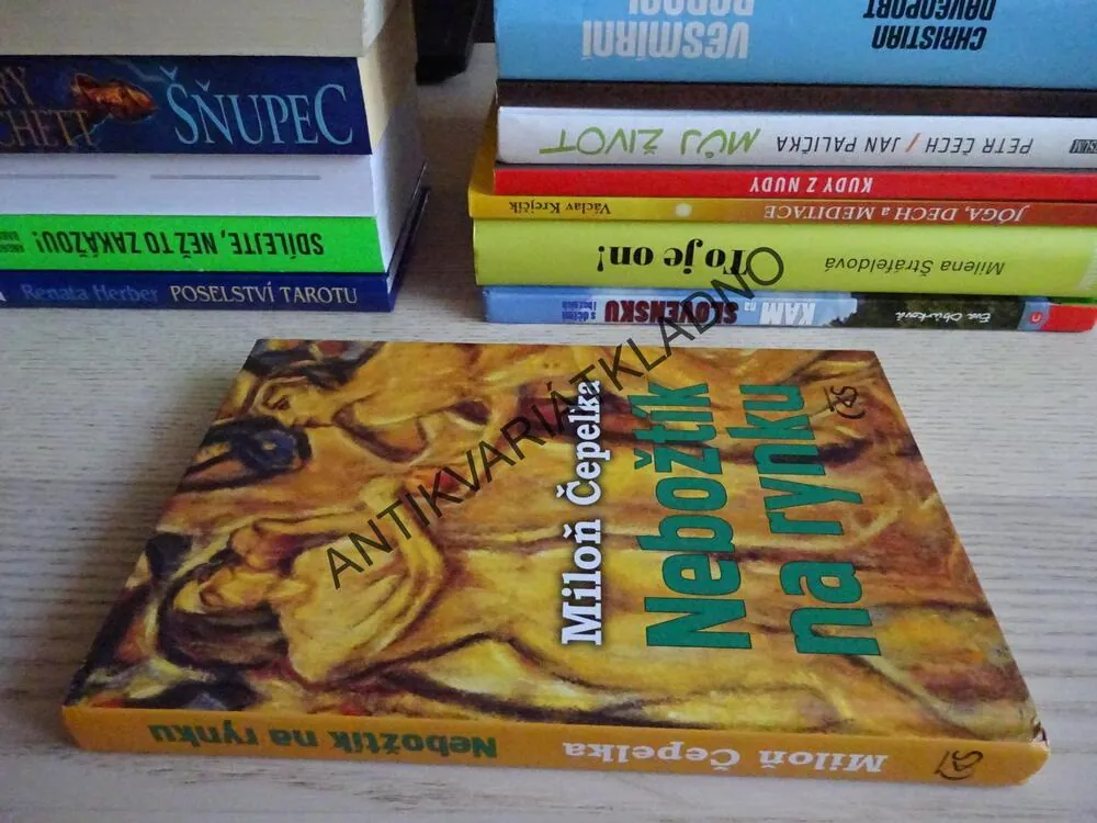 NĚBOŽTÍK NA RYNKU, MILOŇ ČEPELKA, **an