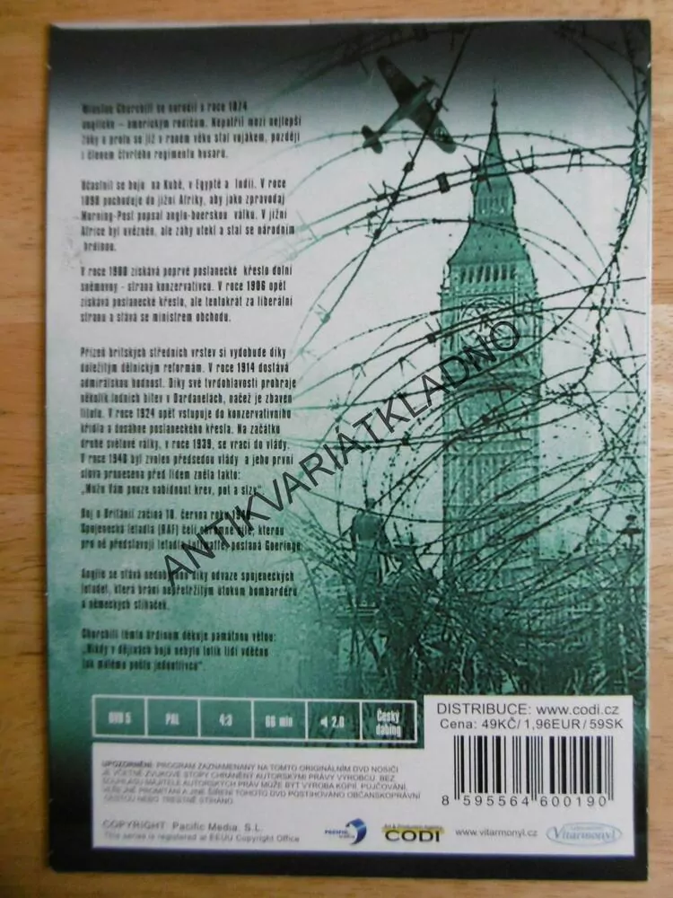 BITVA O BRITÁNII, DVD FILM SVĚT.VÁLKA