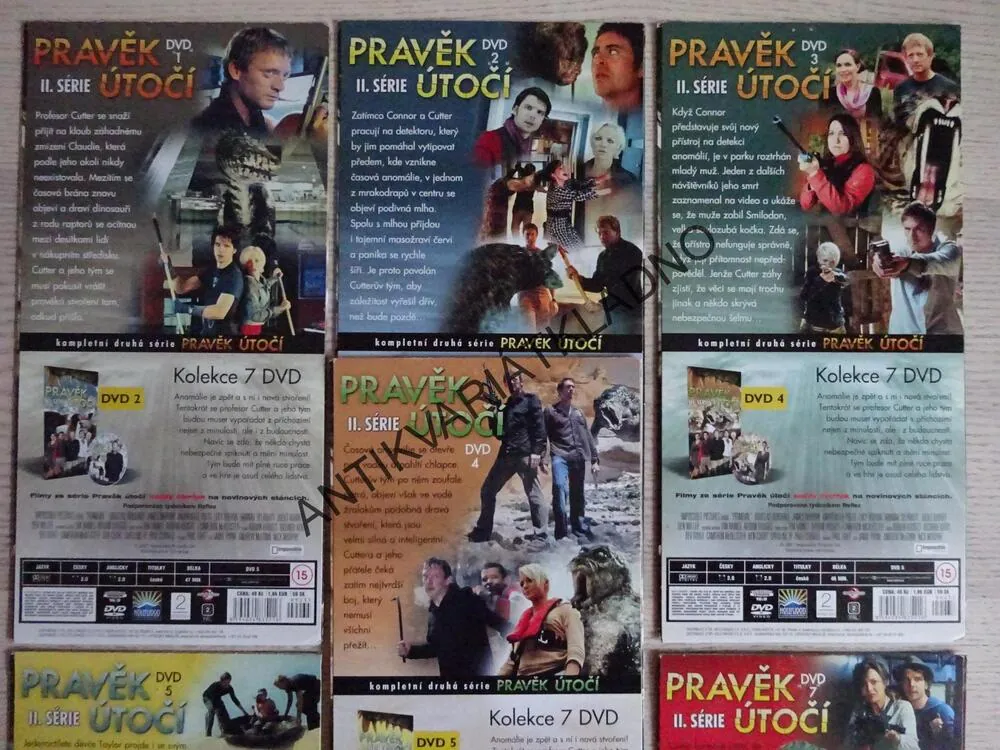 PRAVĚK ÚTOČÍ, II. SÉRIE, 1-7, DVD FILM