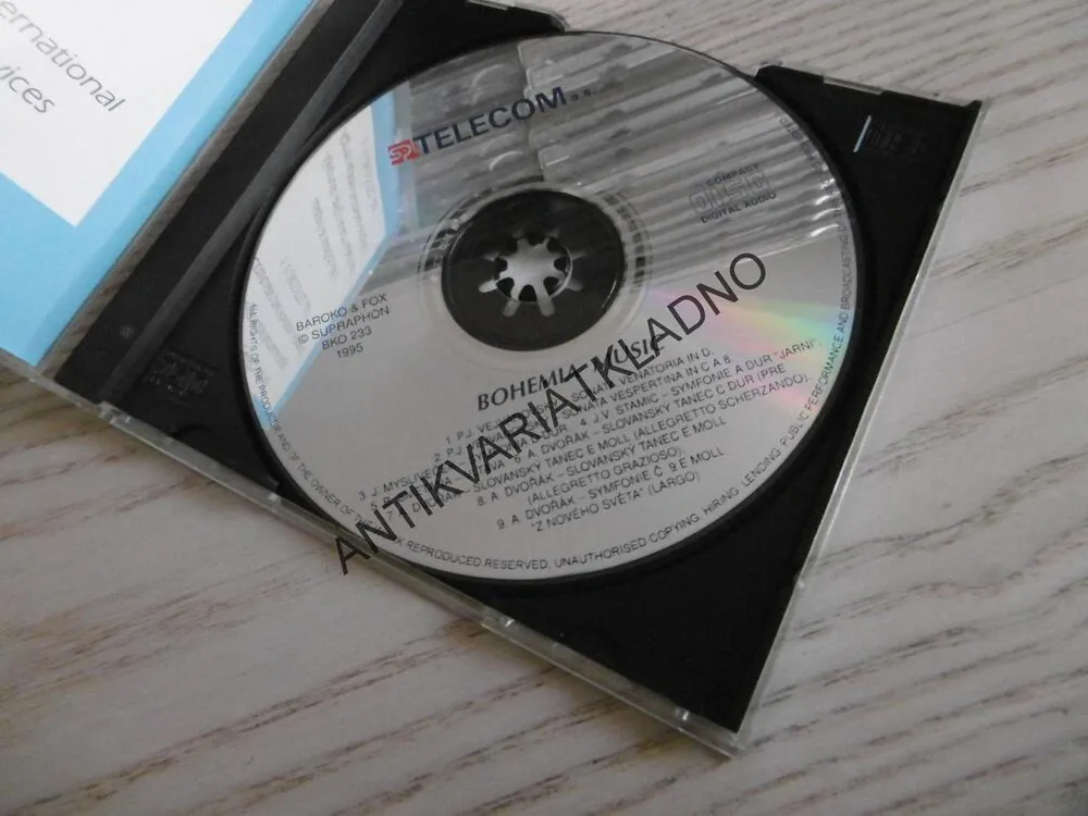 BOHEMIA MUSIC, CD HUDBA