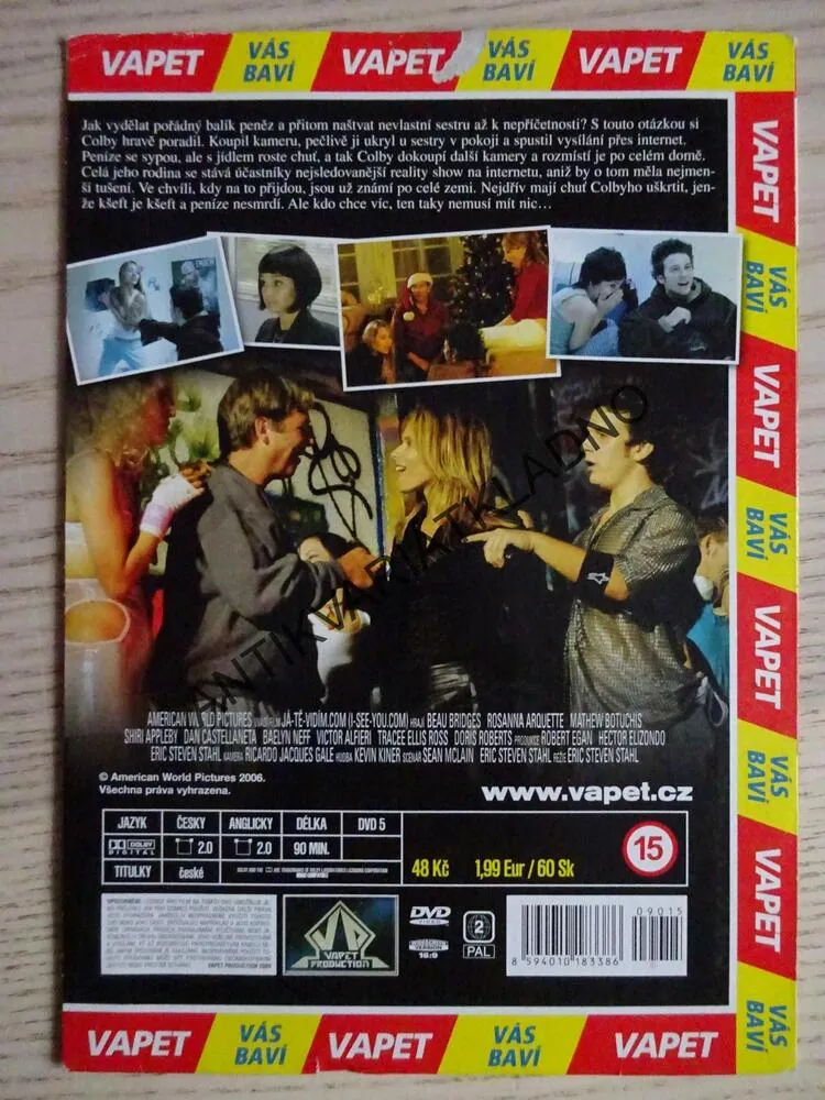 JÁ-TĚ-VIDÍM.COM, DVD FILM