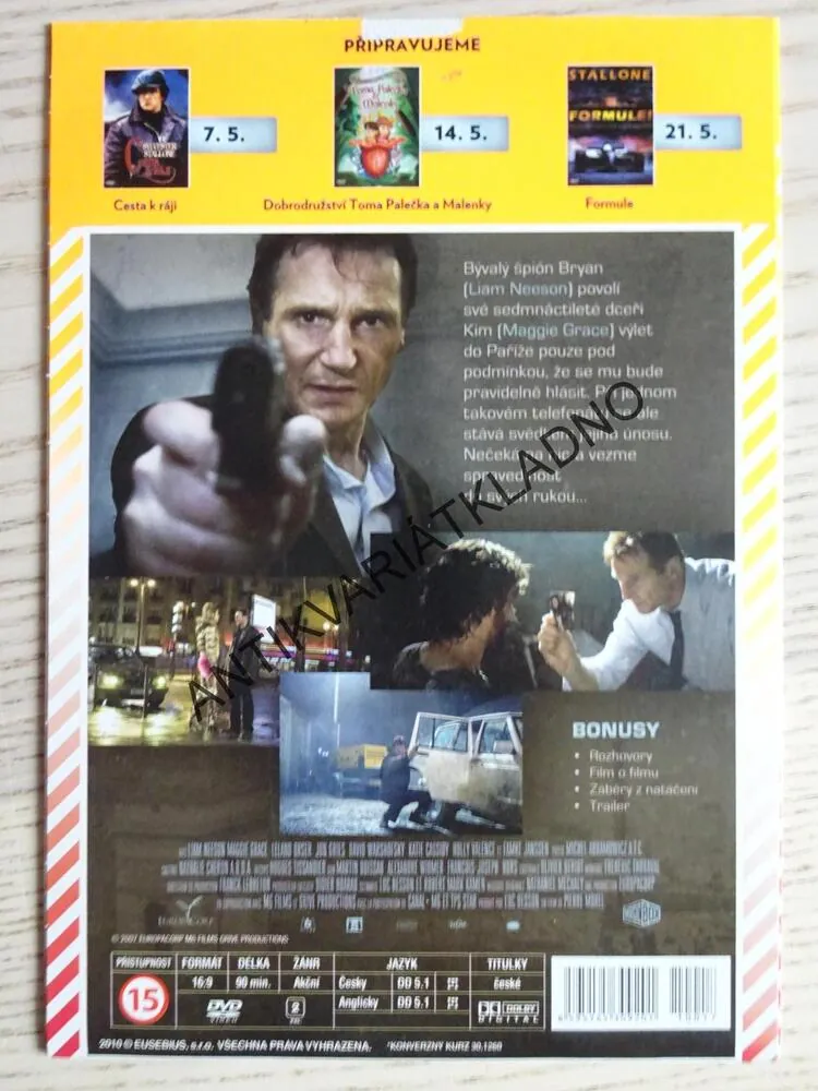 96 HODIN, DVD FILM