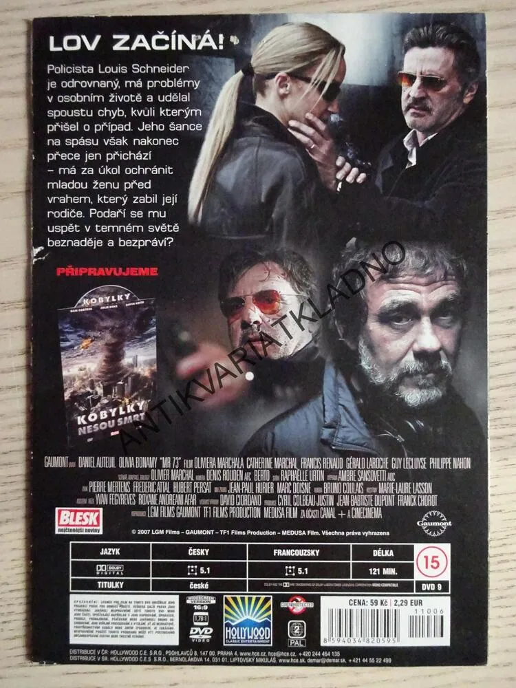 STRÁŽCE ZÁKONA, DVD FILM