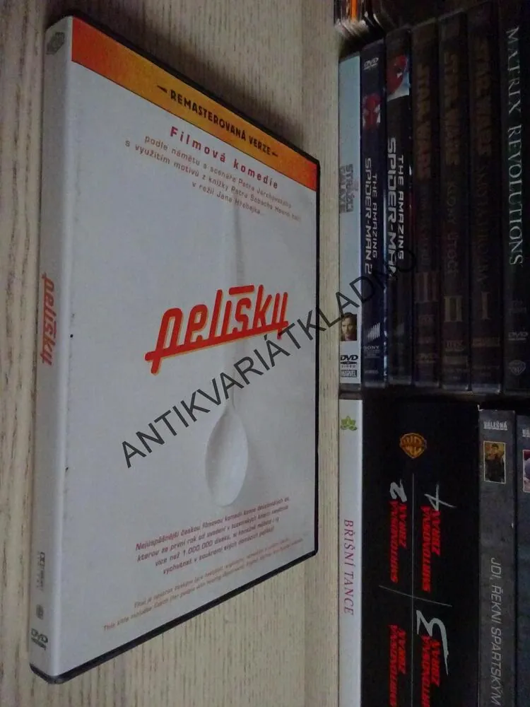 PELÍŠKY, DVD FILM
