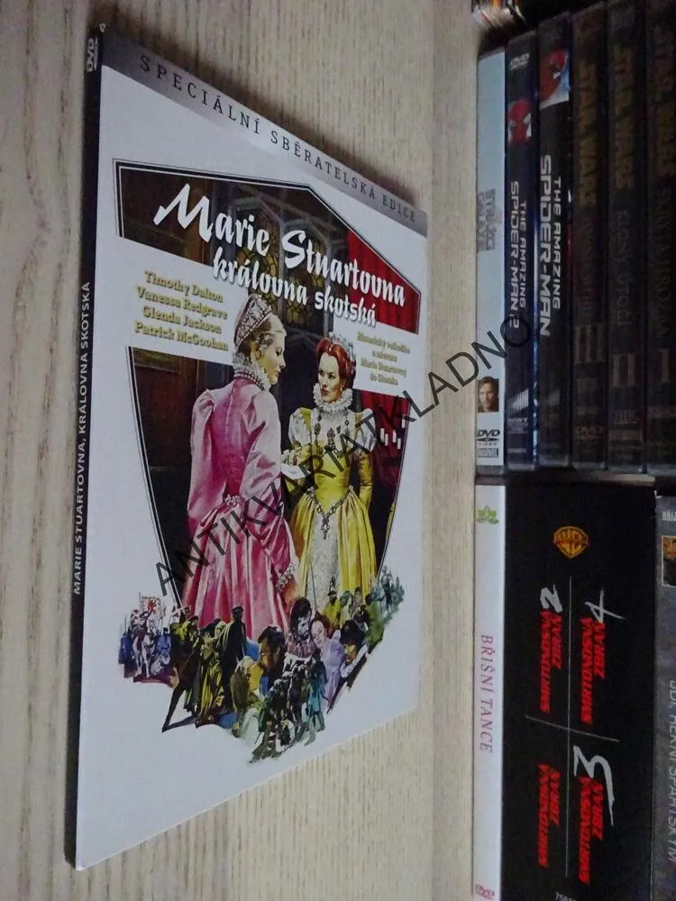 MARIE STUARTOVNA - KRÁLOVNA SKOTSKÁ, DVD FILM