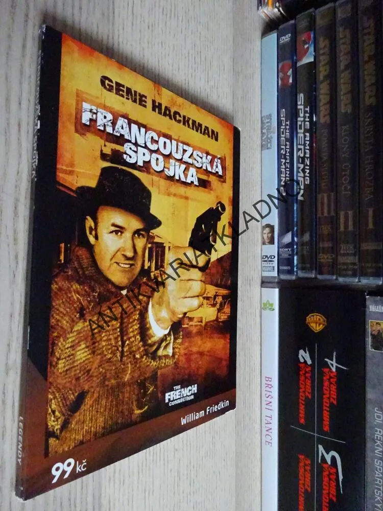 FRANCOUZSKÁ SPOJKA, DVD FILM