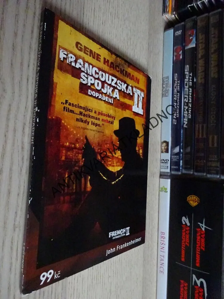 FRANCOUZSKÁ SPOJKA II: DOPADENÍ, DVD FILM