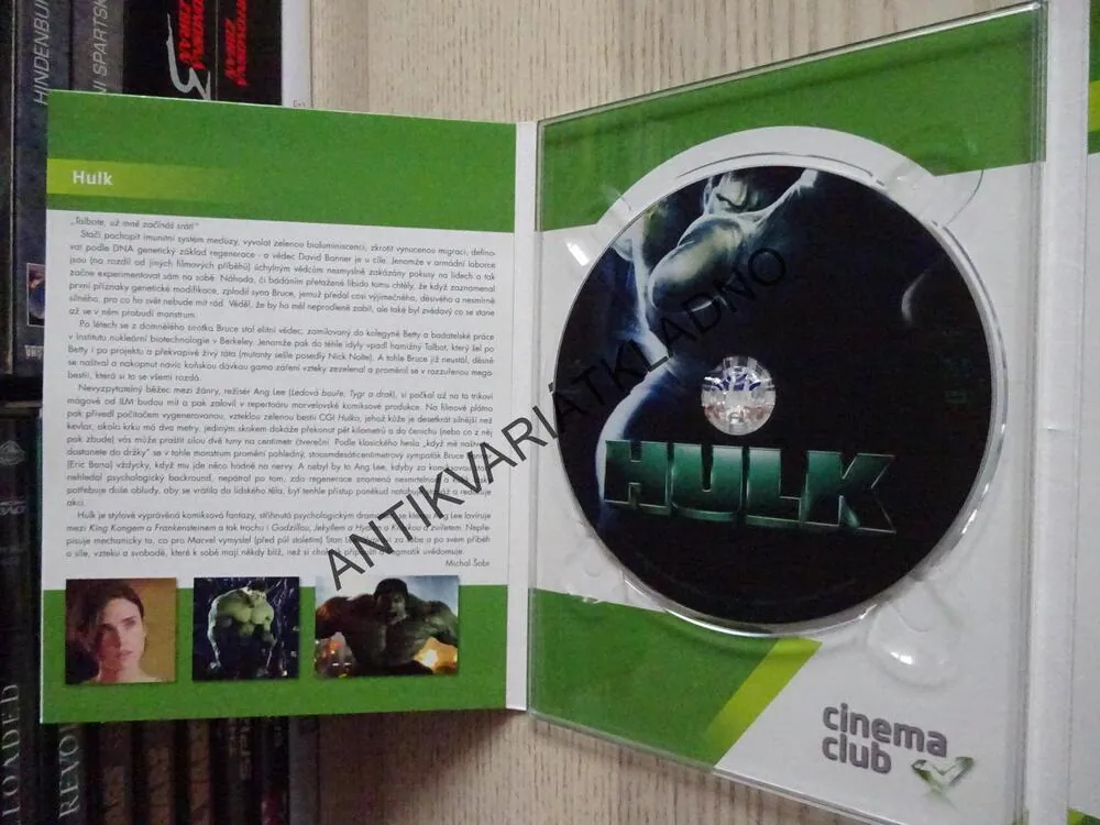 HULK, DVD FILM