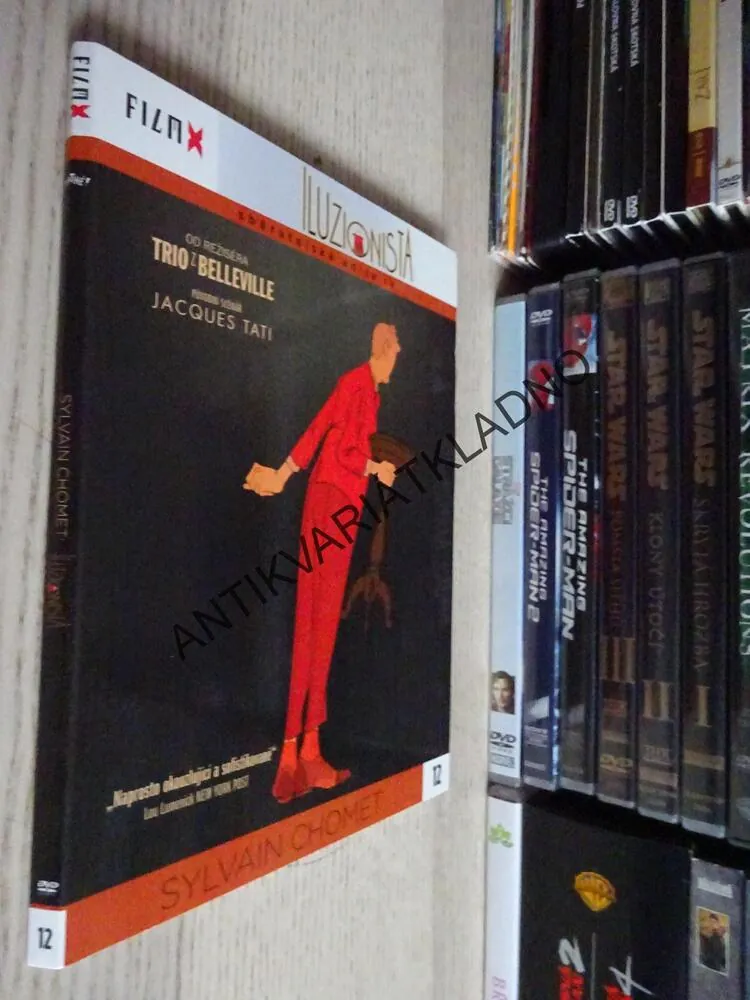 ILUZIONISTA, DVD FILM 
