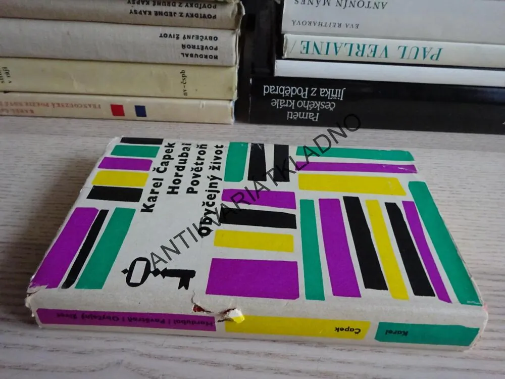 HORDUBAL, POVĚTROŇ, OBYČEJNÝ ŽIVOT, KAREL ČAPEK, **an