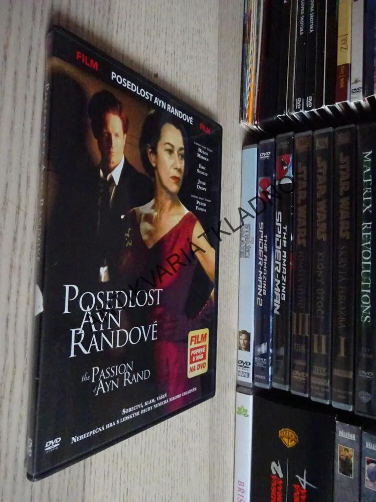 POSEDLOST AYN RANDOVÉ, DVD FILM
