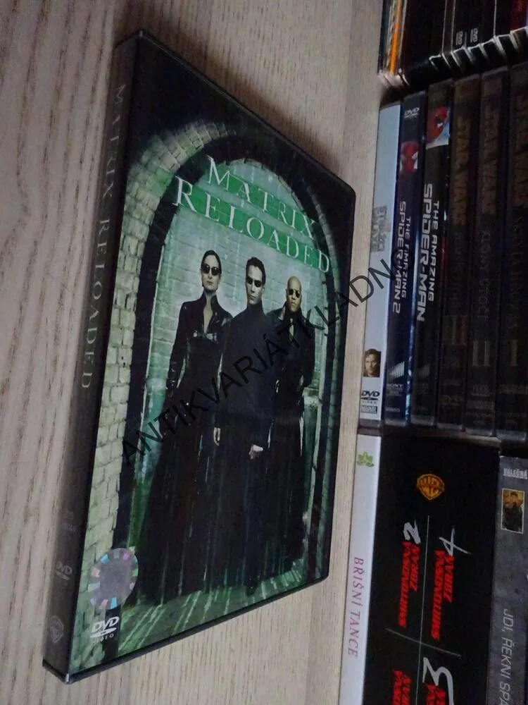 MATRIX RELOADED, DVD FILM