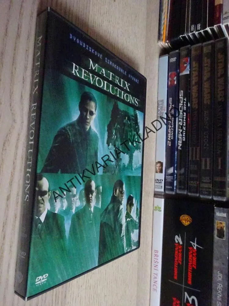 MATRIX REVOLUTIONS, DVD FILM