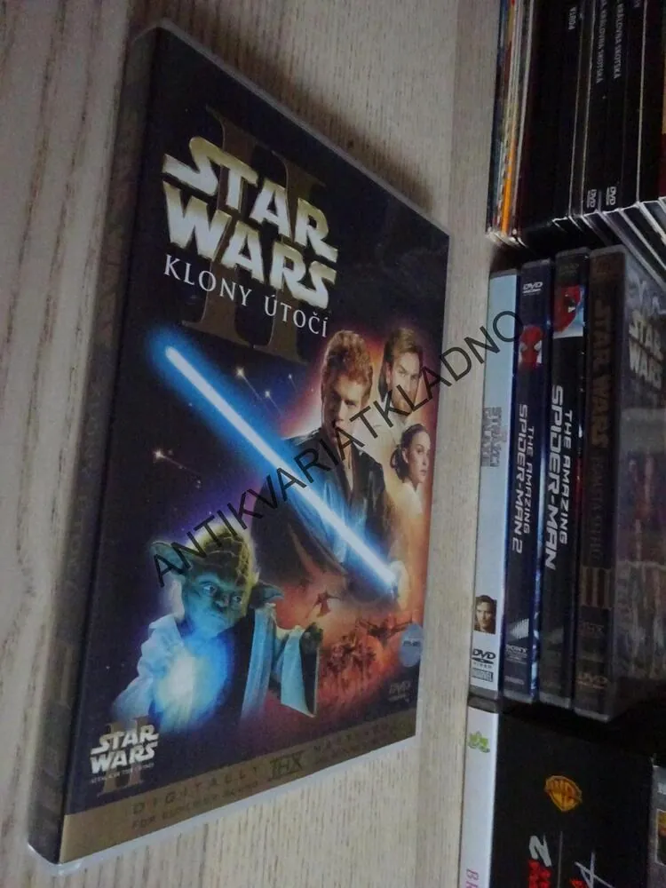 STAR WARS II: KLONY ÚTOČÍ, DVD FILM