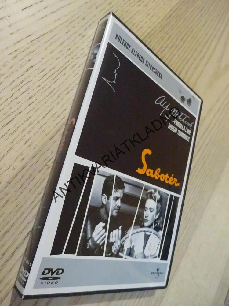 SABOTÉR, DVD FILM