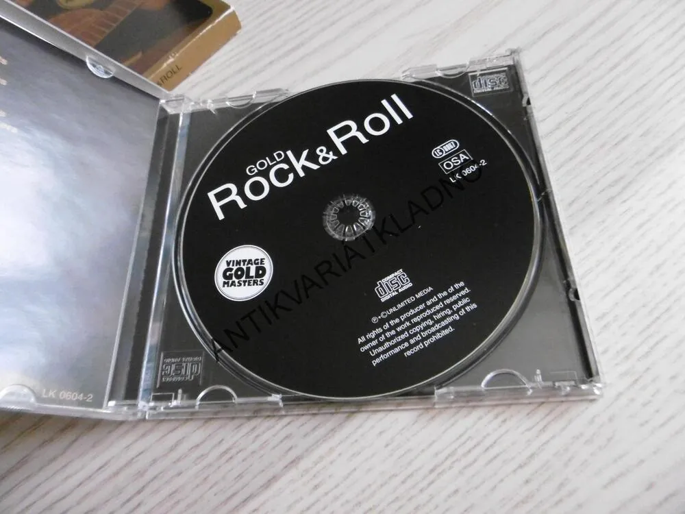 GOLD ROCL AND ROLL, THE ESSENTIAL COLLECTION, VINTAGE GOLD MASTERS, CD
