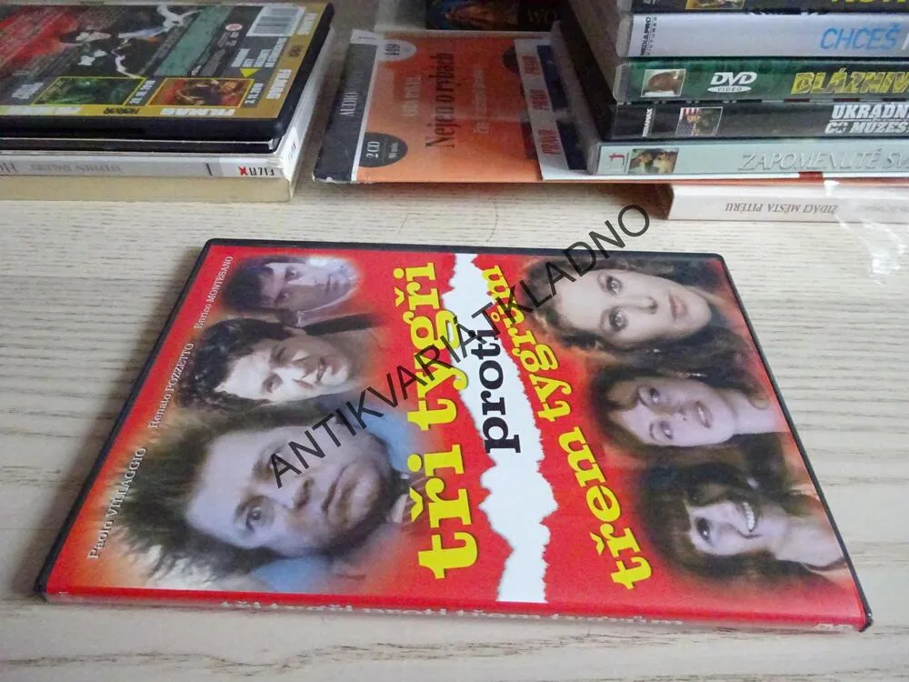 TŘI TYGŘI PROTI TŘEM TYGRŮM, DVD FILM