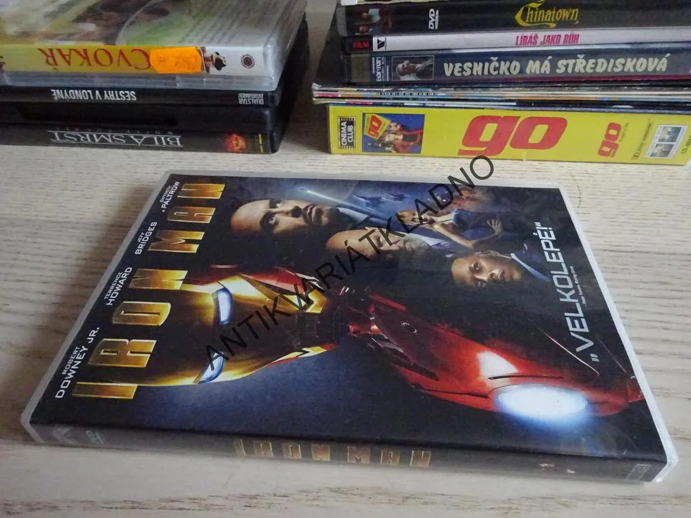 IRON MAN, DVD FILM