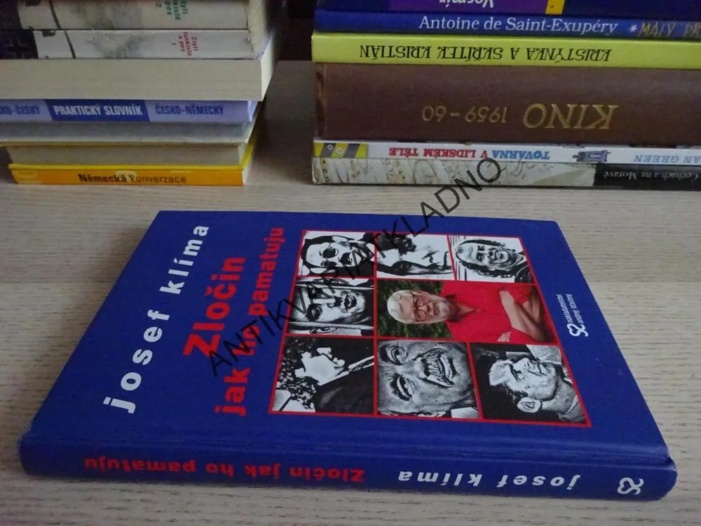 ZLOČIN JAK HO PAMATUJU, JOSEF KLÍMA, **an