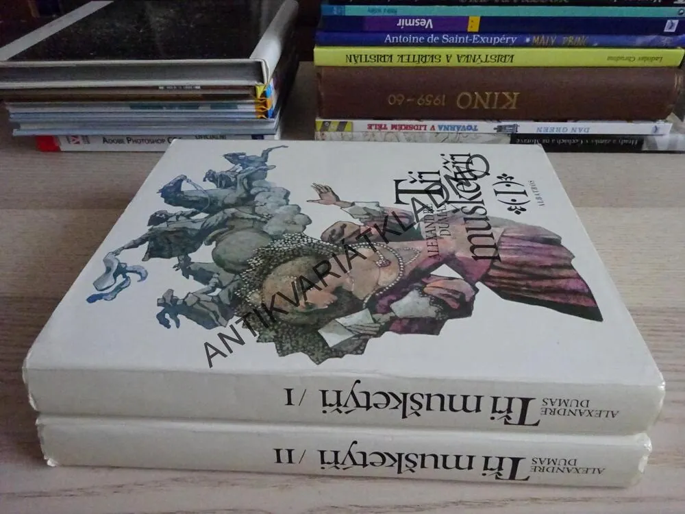 TŘI MUŠKETÝŘI, 1-2, ALEXANDRE DUMAS, **an