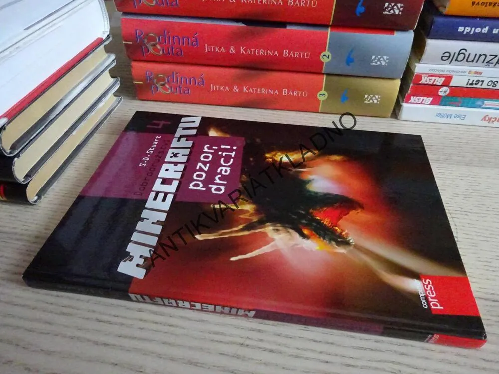 DOBRODRUŽSTVÍ MINECRAFTU 4, POZOR, DRACI!, S. D. STUART, **an
