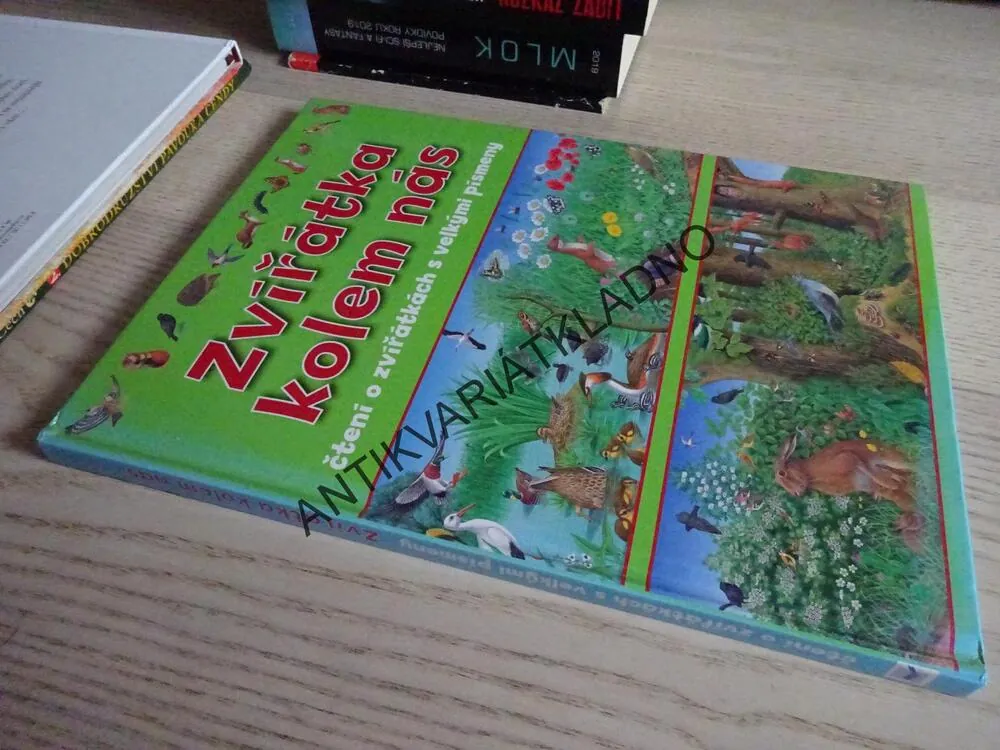 ZVÍŘÁTKA KOLEM NÁS, ČTENÍ O ZVÍŘÁTKÁCH S VELKÝMI PÍSMENY, **an