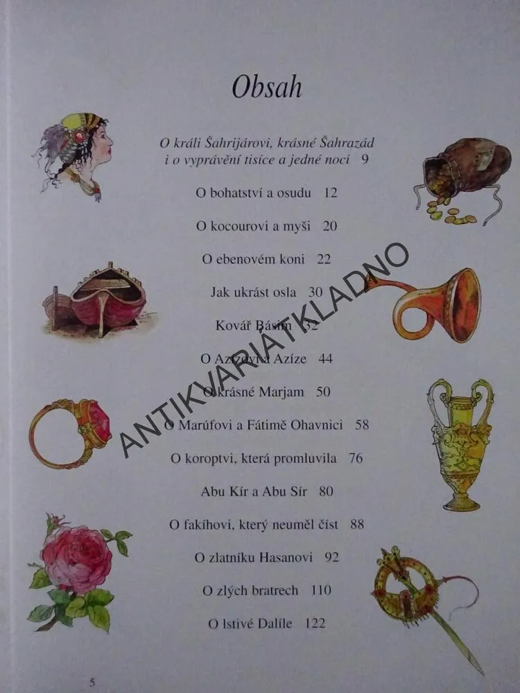 POHÁDKY TISÍCE A JEDNÉ NOCI, **an