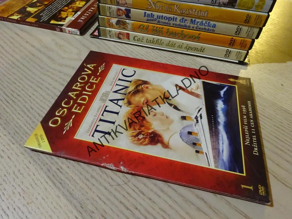 TITANIC, OSCAROVÁ EDICE, DVD FILM 