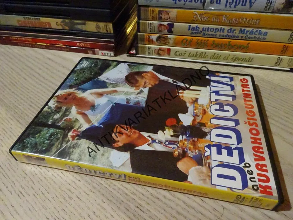 DĚDICTVÍ ANEB KURVAHOŠIGUTNTAG, DVD FILM